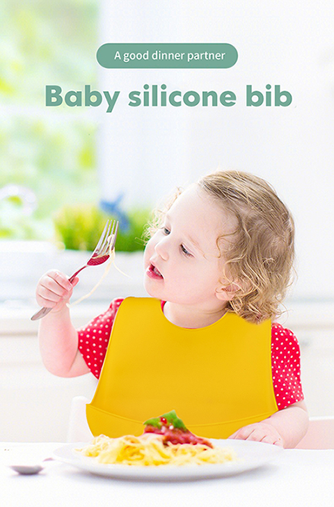 シリコン製ベビーバンダナ
