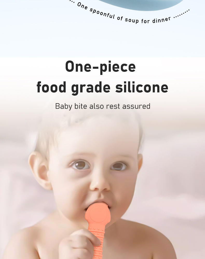 실리콘 아기 숟가락