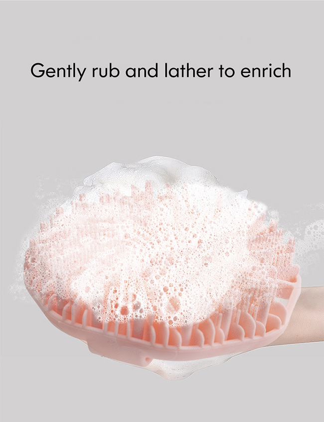 シリコンバスブラシ