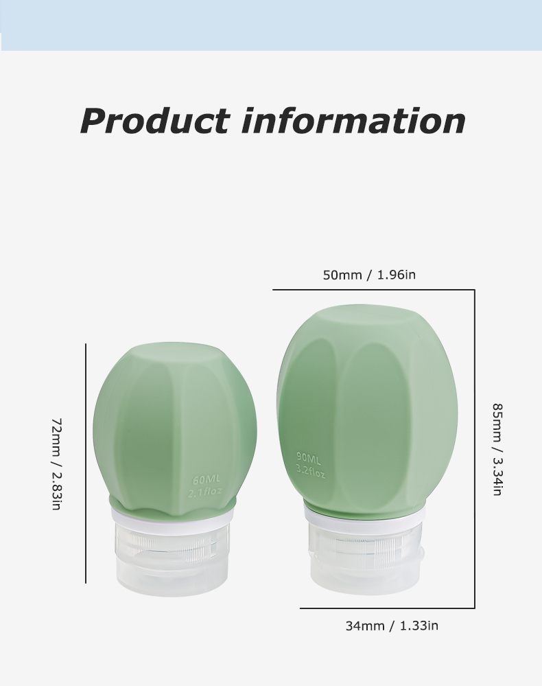 Silicone Travel Bottle