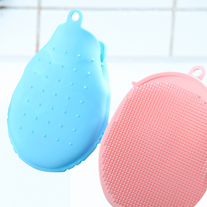 シャワー用シリコンボディスクラバー