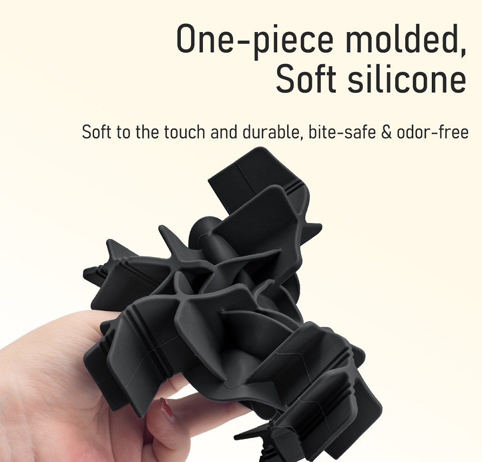 シリコン製スノーフレーク犬用リッキーマット