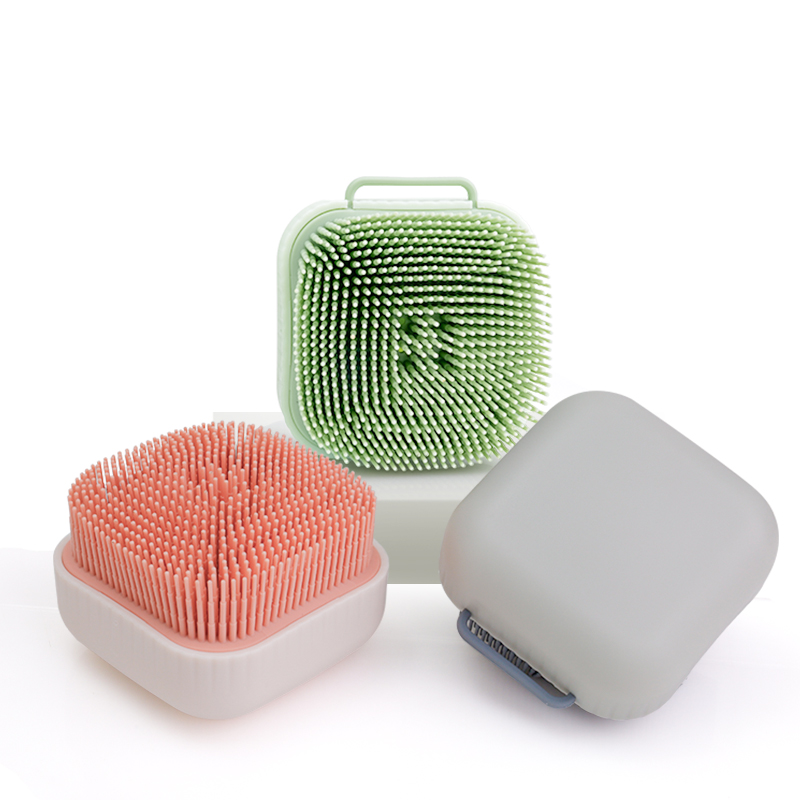 Square Airbag Bath Brush