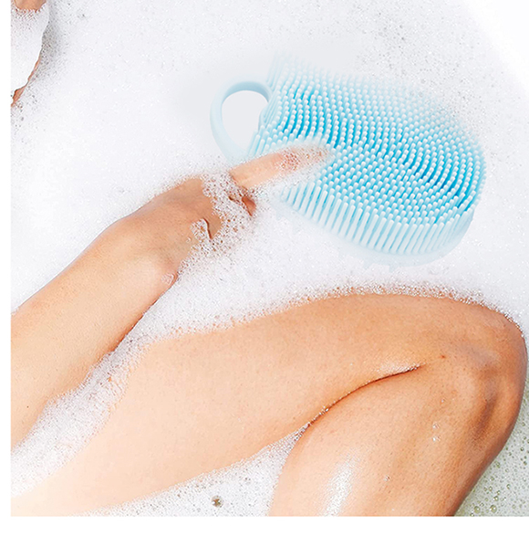 실리콘 샤워 브러쉬