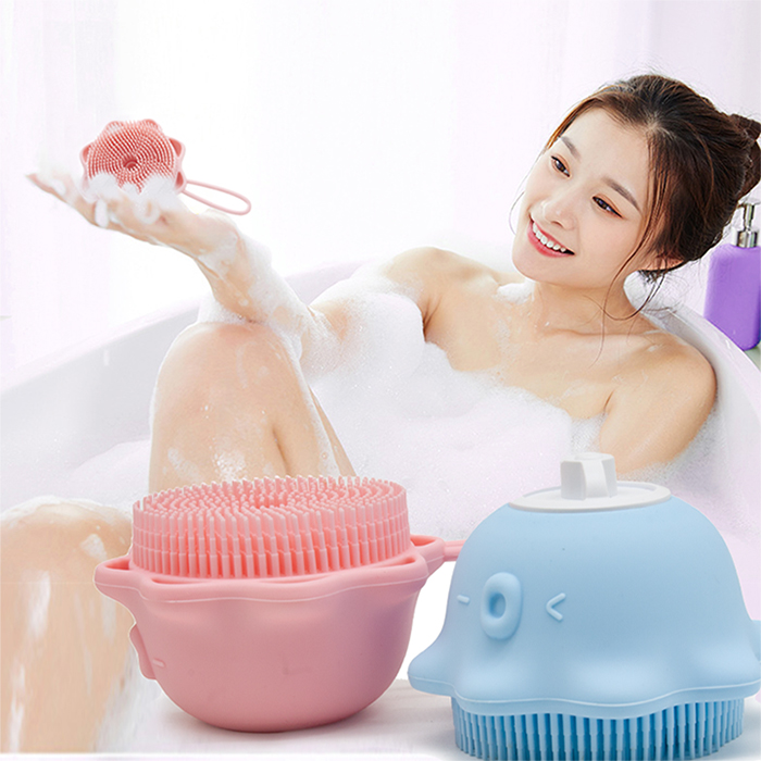 Shower Silicone Scrubber
