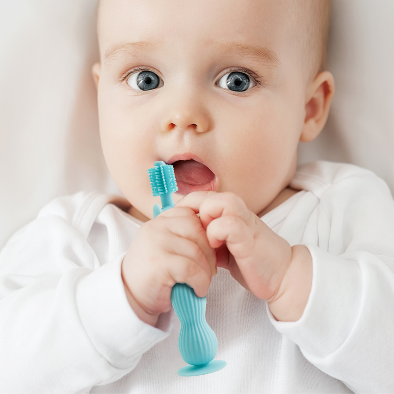 Baby Silicone Tooth Brush Teether