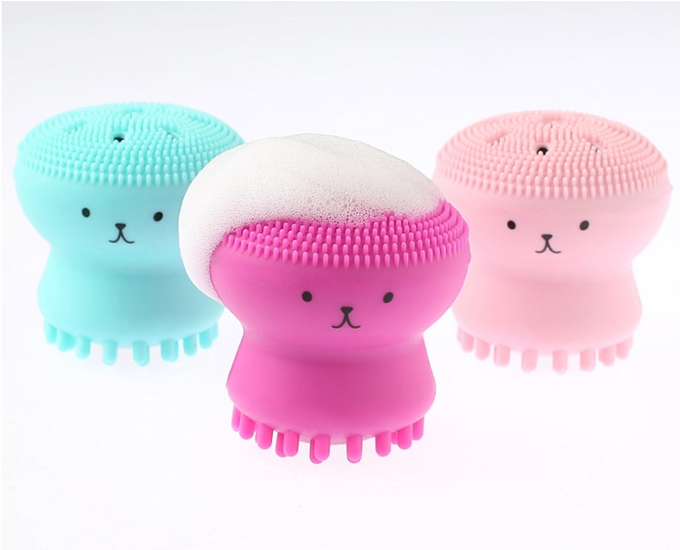 Octopus Silicone Face Scrubber
