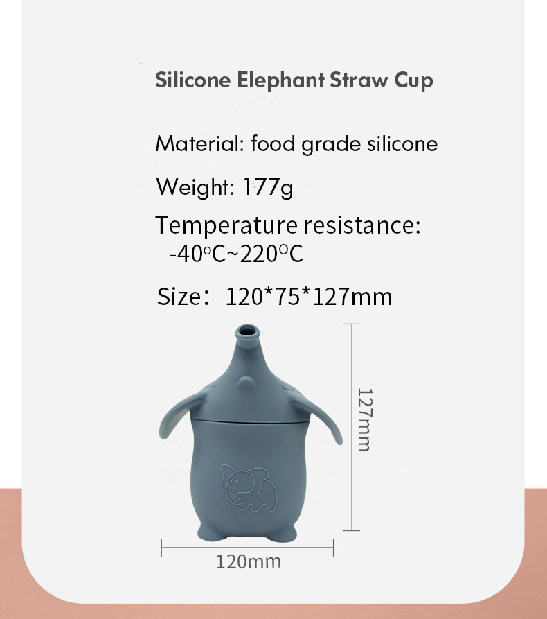 Silicone Baby Sippy Cup