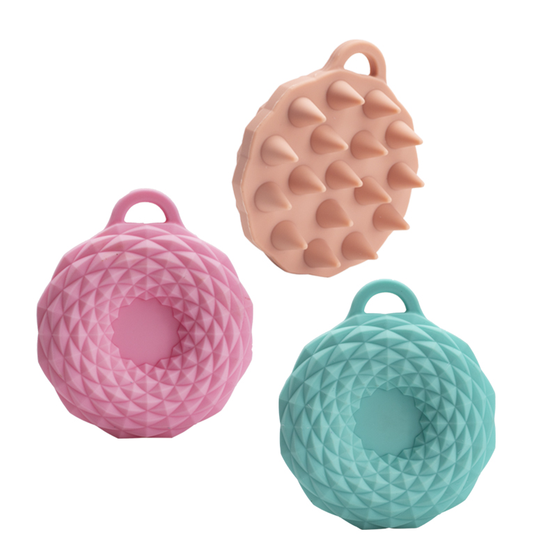 silicone hair scrubber