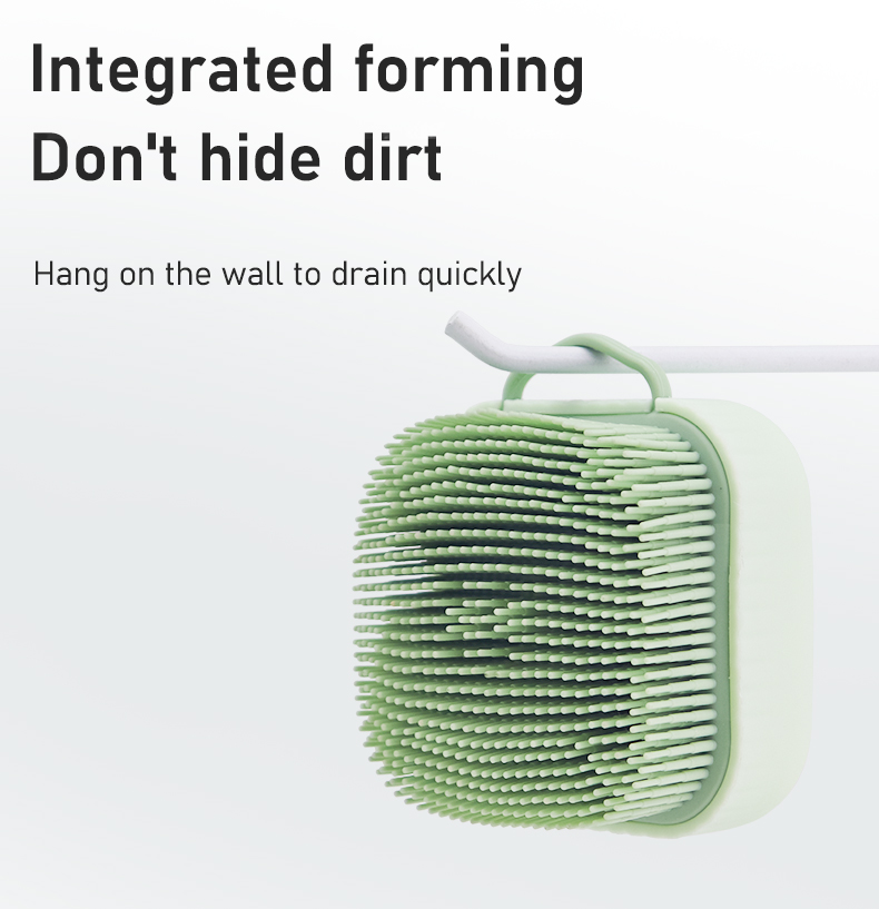 Square Airbag Bath Brush