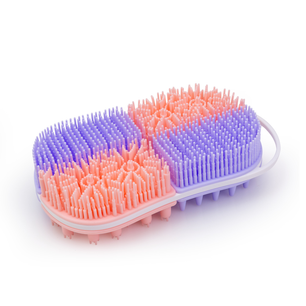 Multi colored Silicone Bath Brush