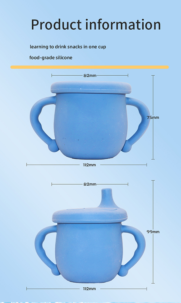 Silicone Baby Snack Cup