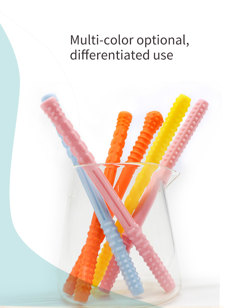 Silicone Molar Straw