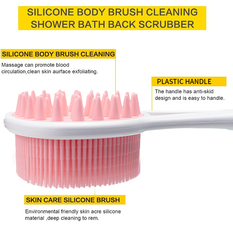 Silicone Back Scrubber
