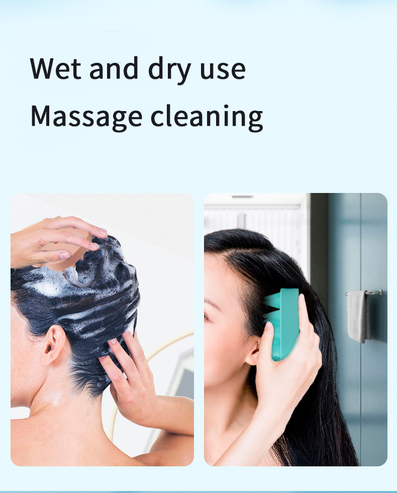 Silicone Hair Massager