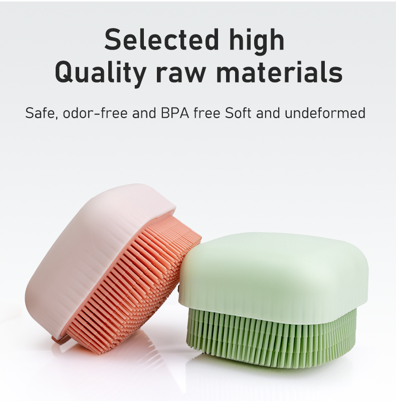 Square Airbag Bath Brush