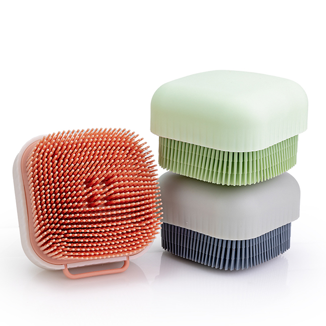 Square Airbag Bath Brush
