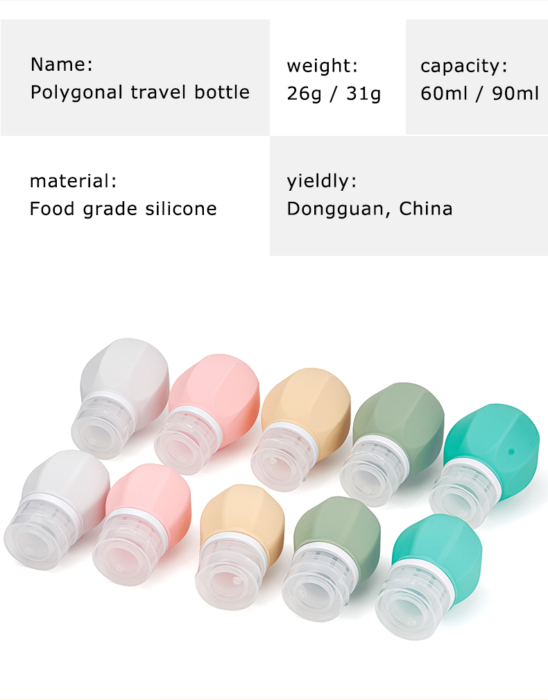 Silicone Travel Bottle