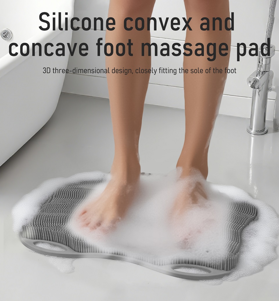 Silicone Foot Scrubber Mat
