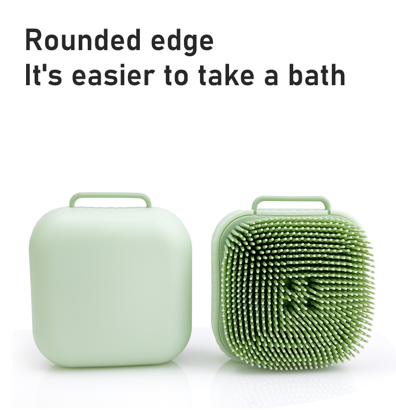 Square Airbag Bath Brush