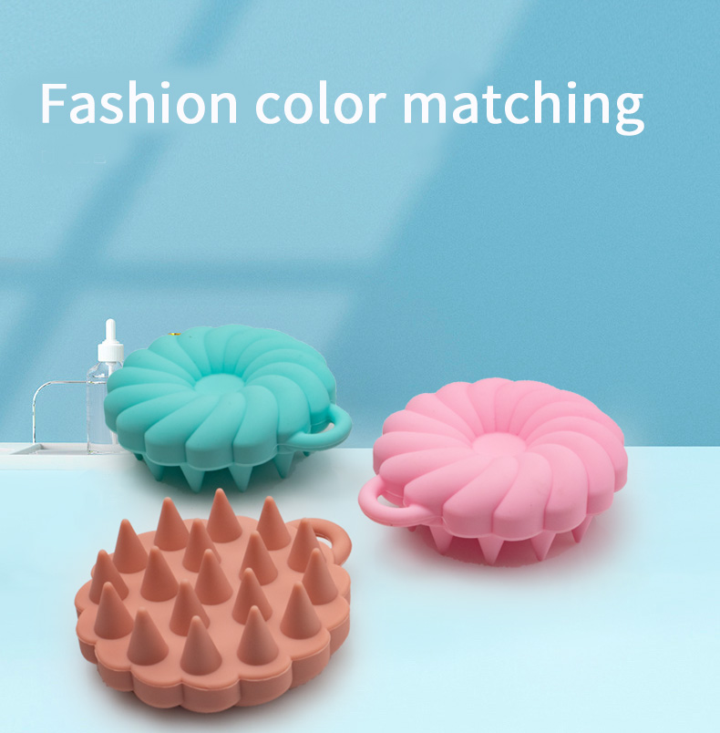 シリコンヘッドマッサージャー