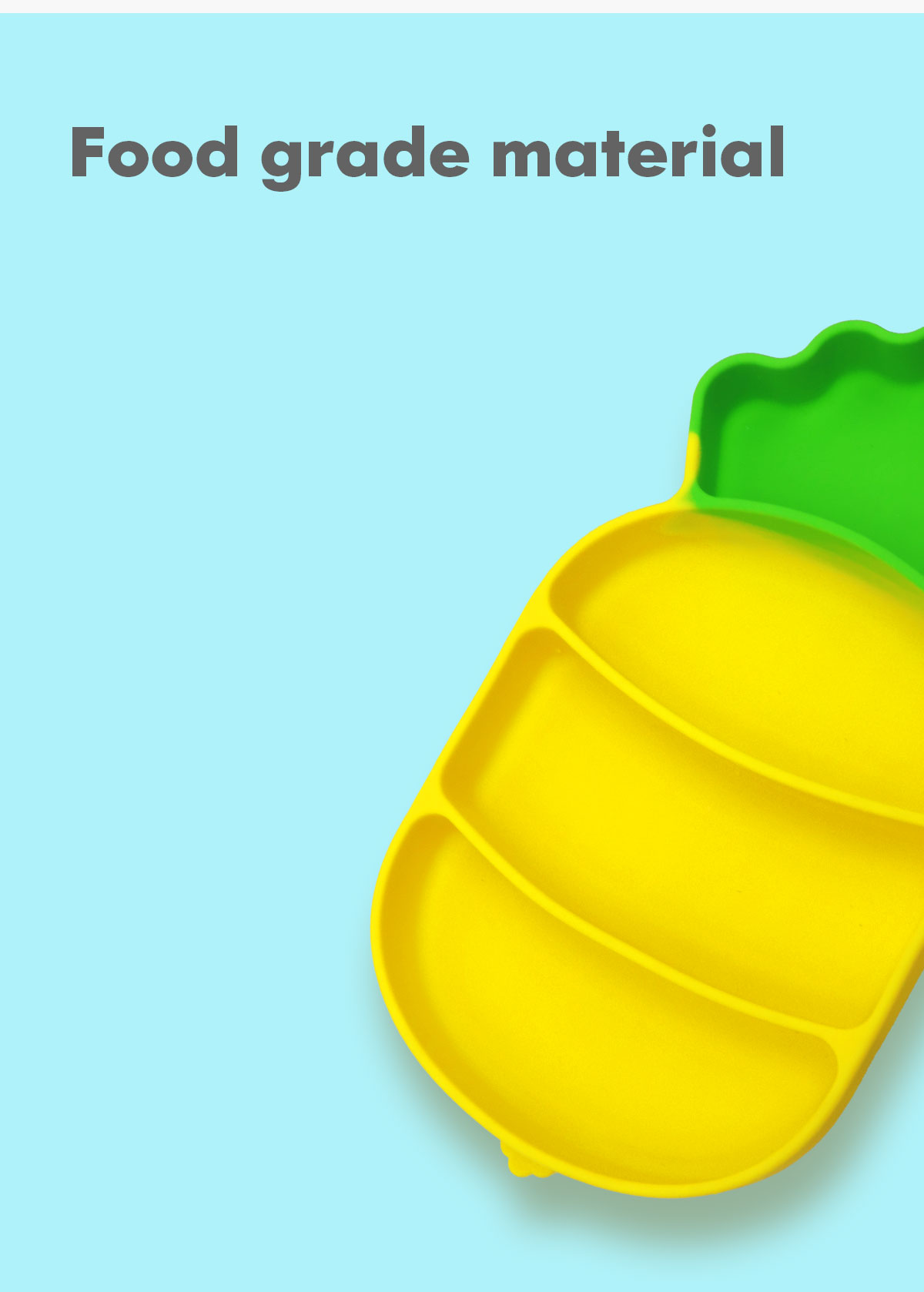 赤ちゃん用シリコンプレート