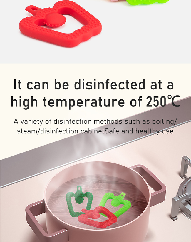 실리콘 아기 치발기