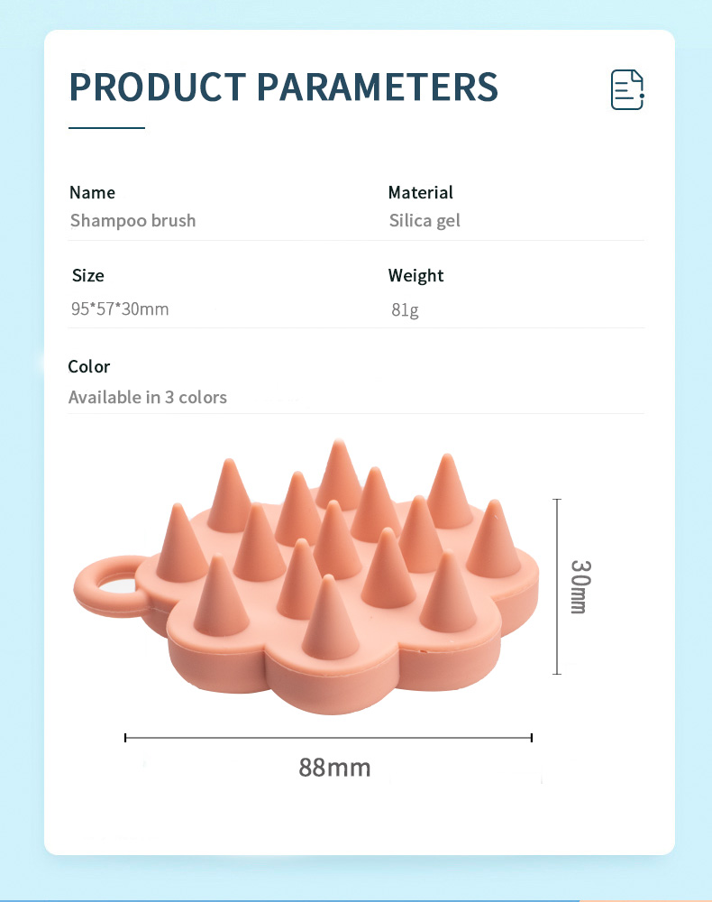 Silicone Brush Hair