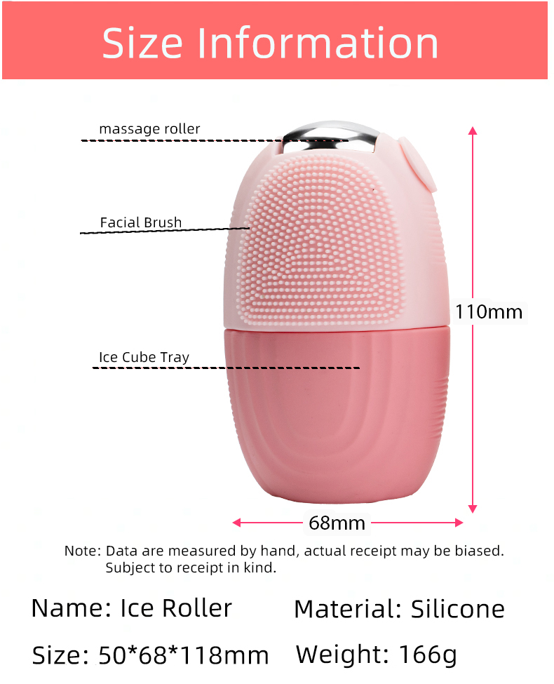 ローラー付きシリコン製アイスモールド