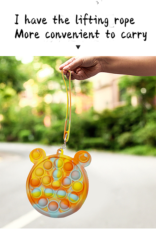 Silicone Panda Purse Bag