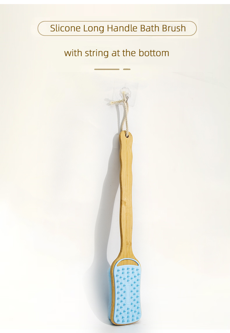 Scrub Brush with Long Handle for Shower