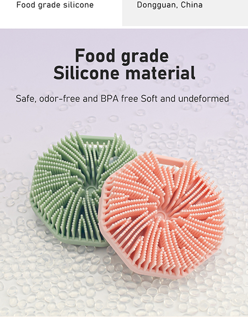 Pincel de banho de silicone