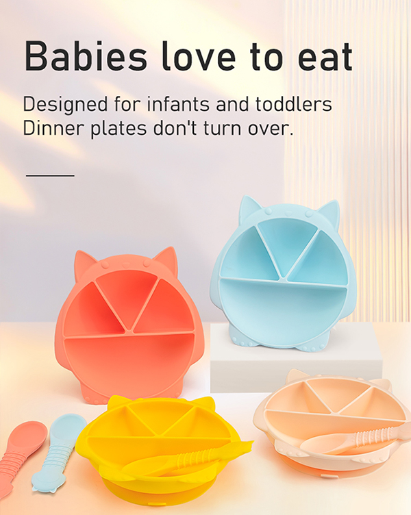 Silicone Baby Plate