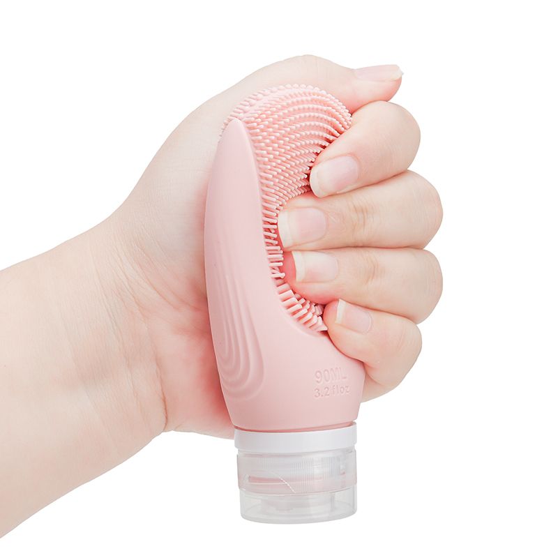 Double-Sided Shell Silicone Travel Shampoo Bottles