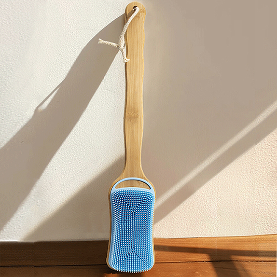 Scrub Brush with Long Handle for Shower