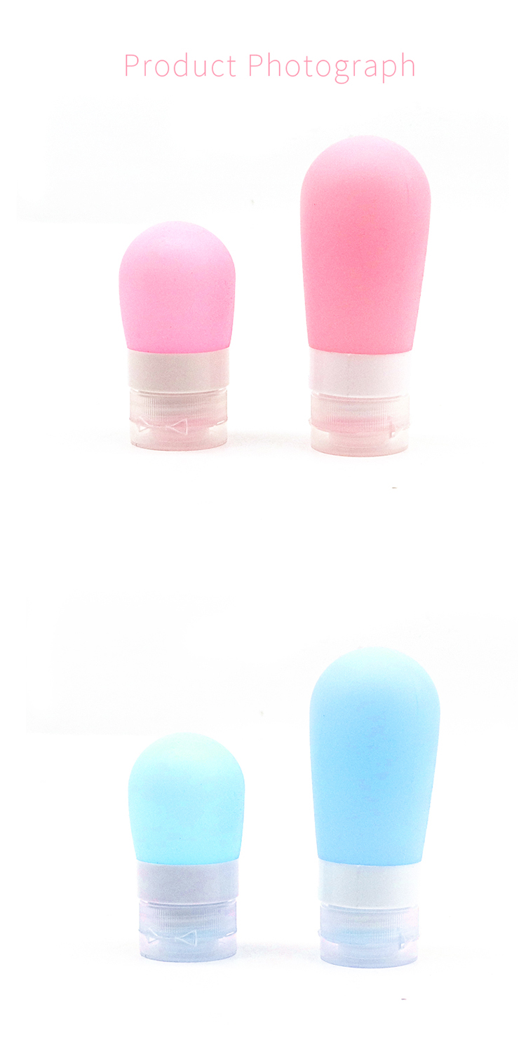 3 oz Silicone Travel Bottles