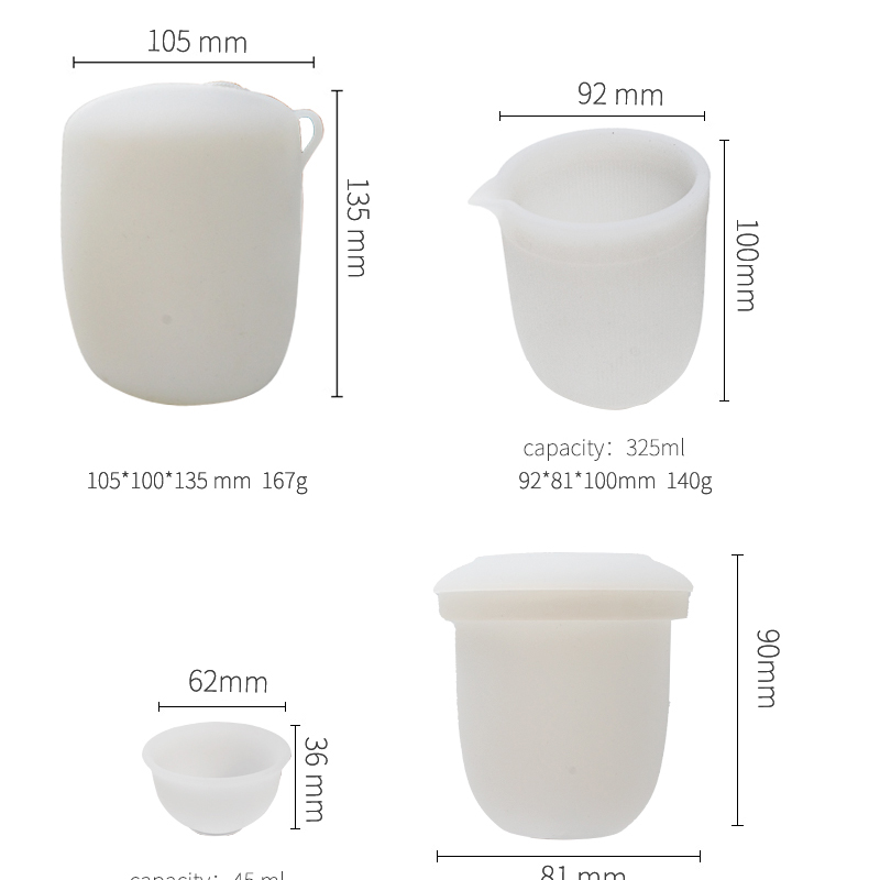 Silicone Tea Set