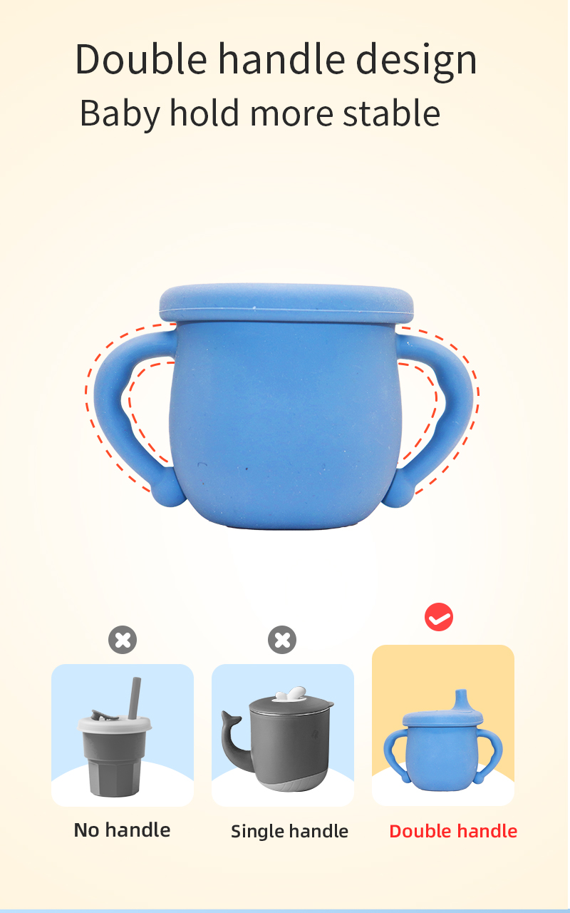 Silicone Baby Snack Cup