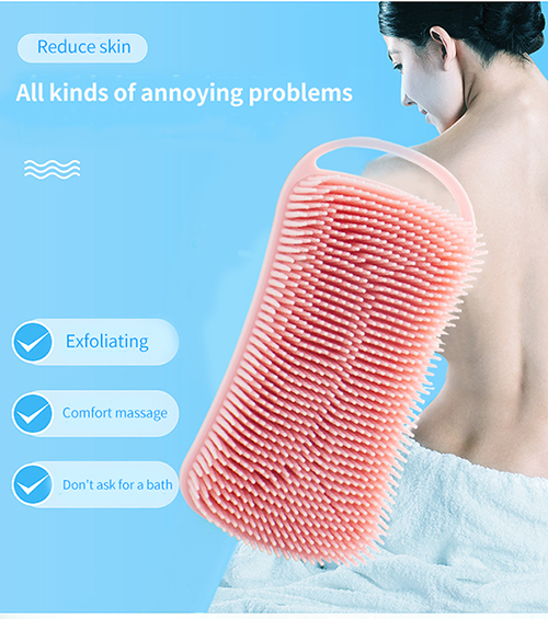 샤워용 실리콘 바디 브러시