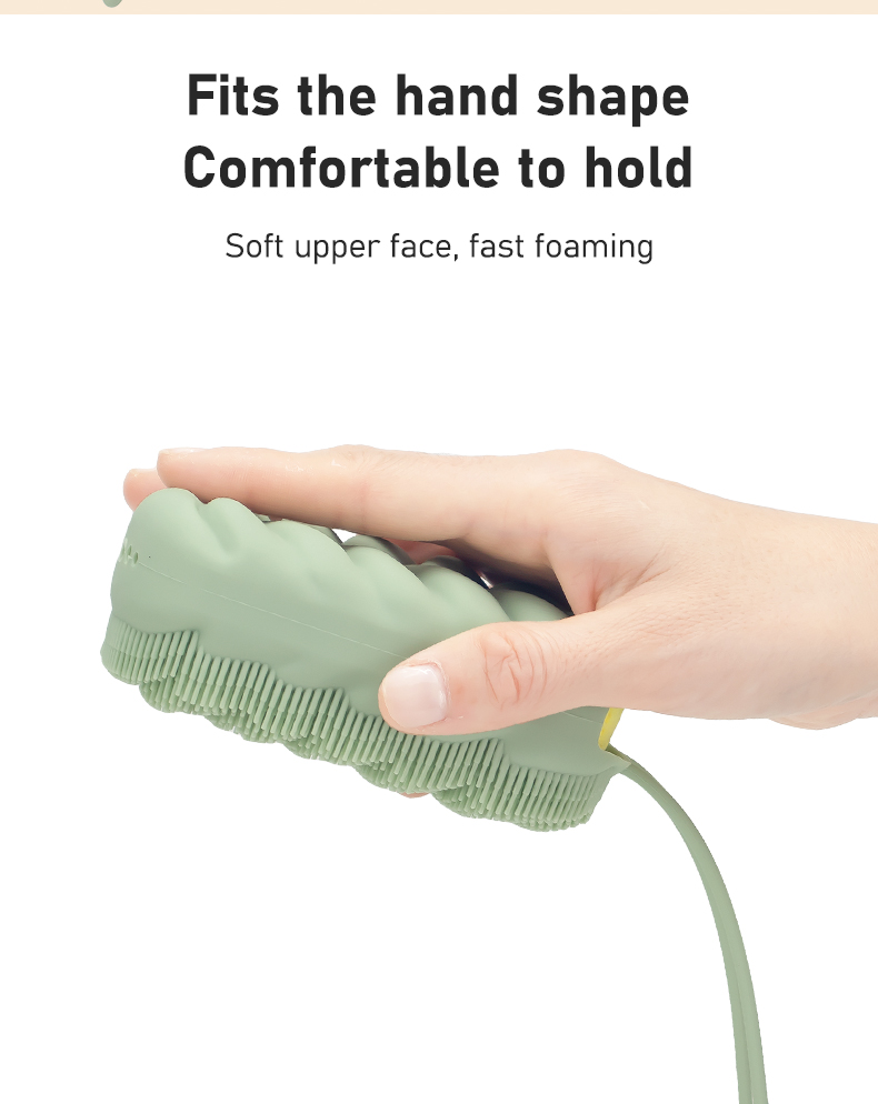 シリコンバスブラシ