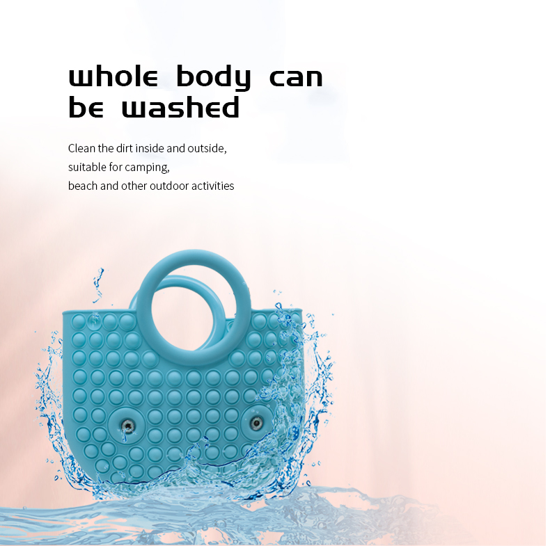 シリコン製ストレス解消バッグ