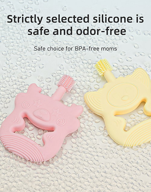 赤ちゃんのおしゃぶり歯ブラシ