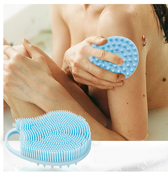 실리콘 샤워 브러쉬