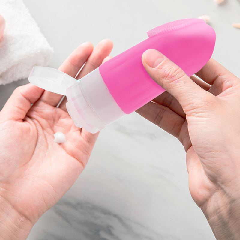 シリコン製トイレタリーボトル