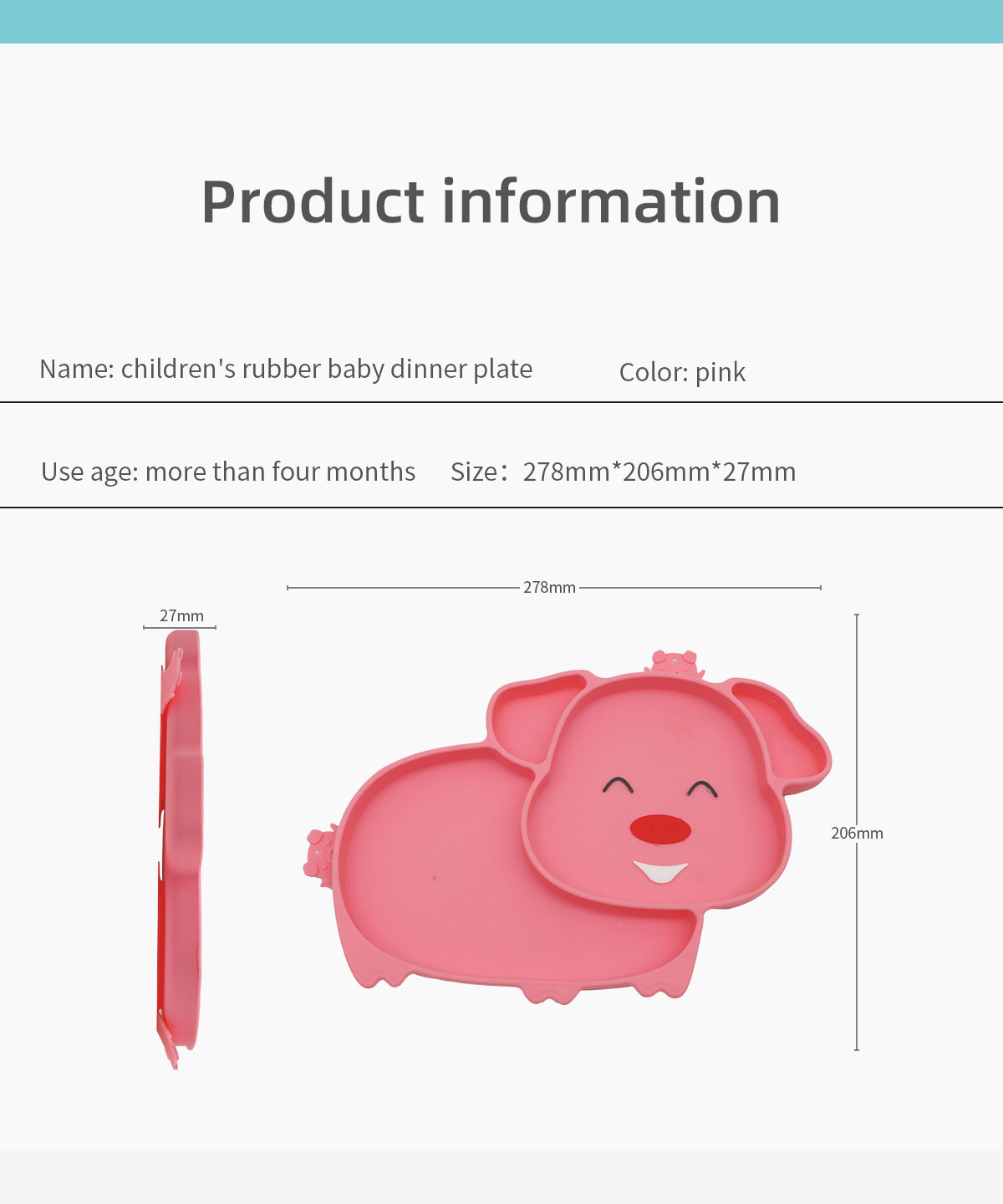 Silicone Suction Plate
