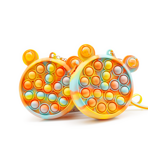 Silicone Panda Purse Bag