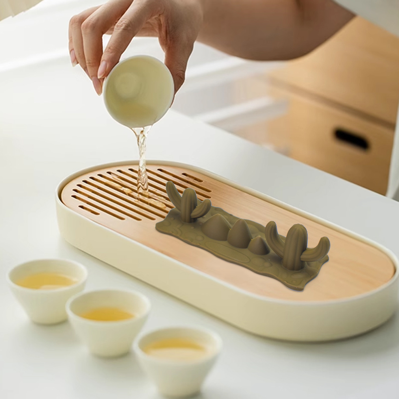 シリコンティーセットラック