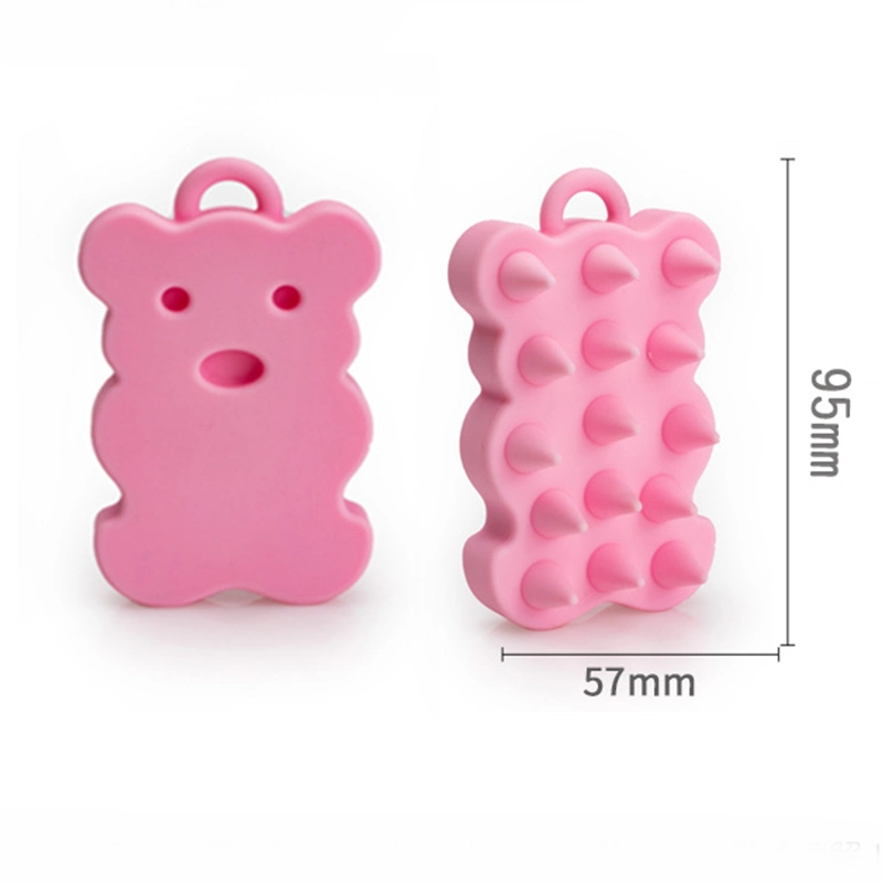 Esfoliante de couro cabeludo em silicone