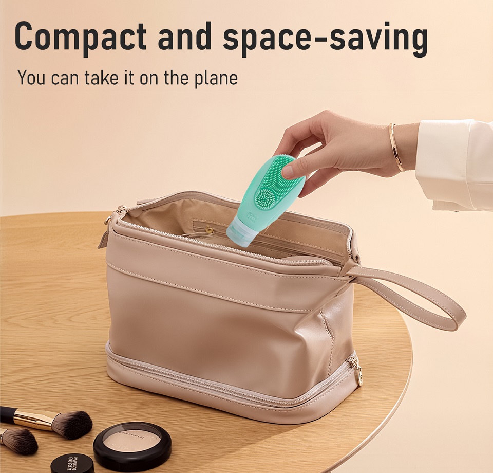 Double-Sided Shell Silicone Travel Shampoo Bottles