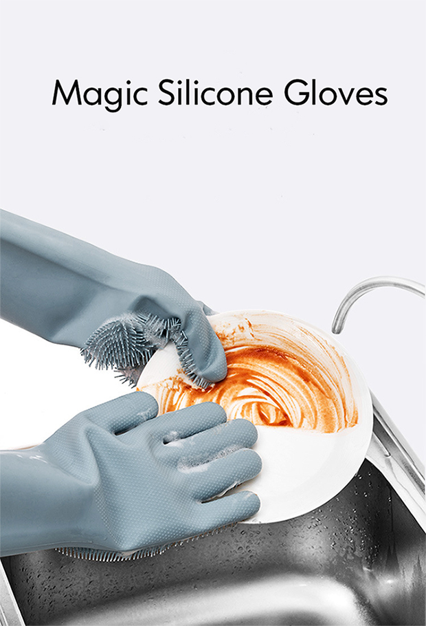 Silicone Dishwashing Gloves
